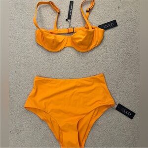 New CUUP Swim Set Top and Bottom Size 3 and 4